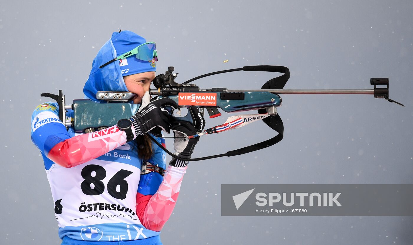 Sweden Biathlon World Cup Women