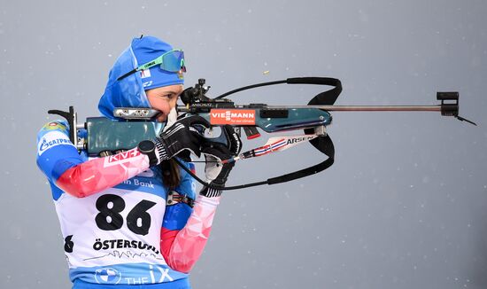 Sweden Biathlon World Cup Women