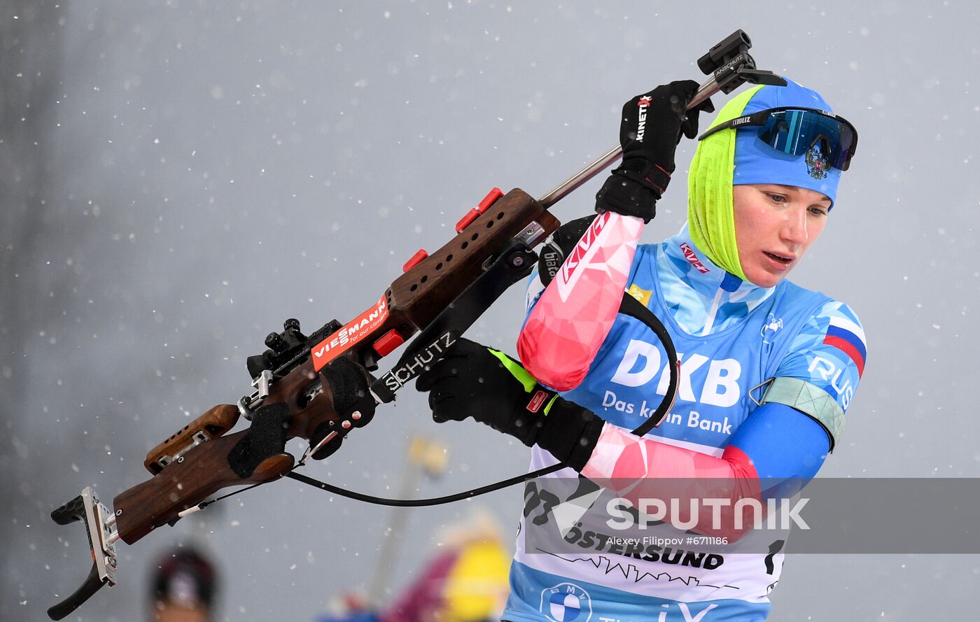 Sweden Biathlon World Cup Women