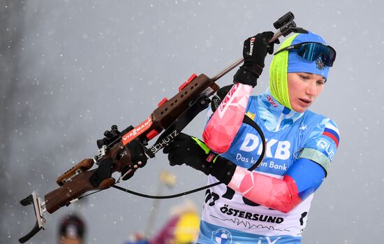 Sweden Biathlon World Cup Women