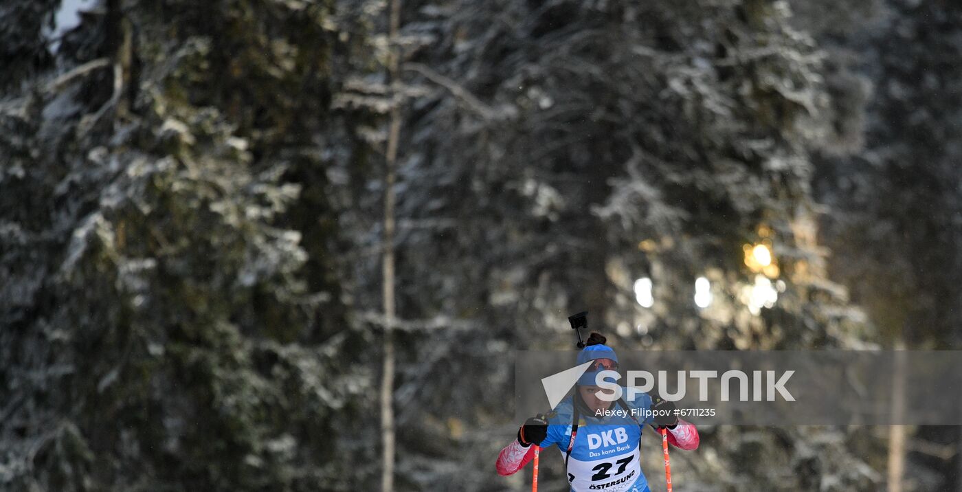 Sweden Biathlon World Cup Women