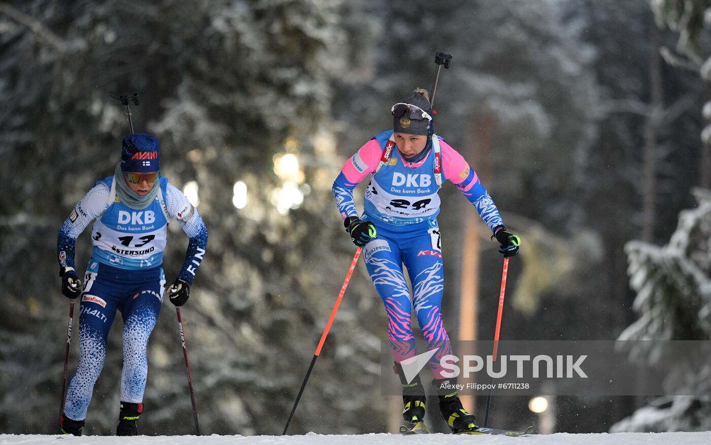 Sweden Biathlon World Cup Women