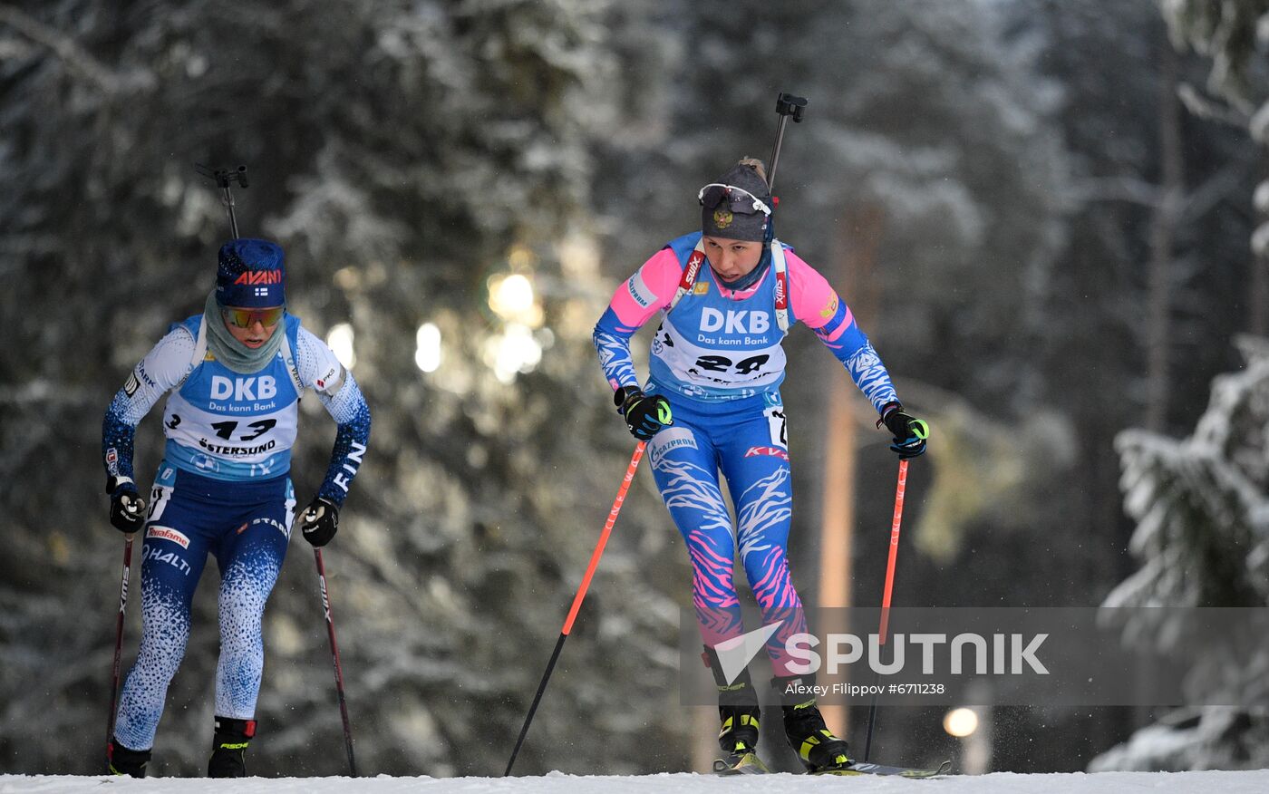 Sweden Biathlon World Cup Women