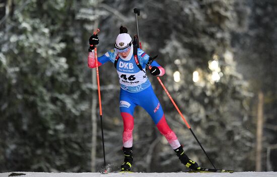 Sweden Biathlon World Cup Women