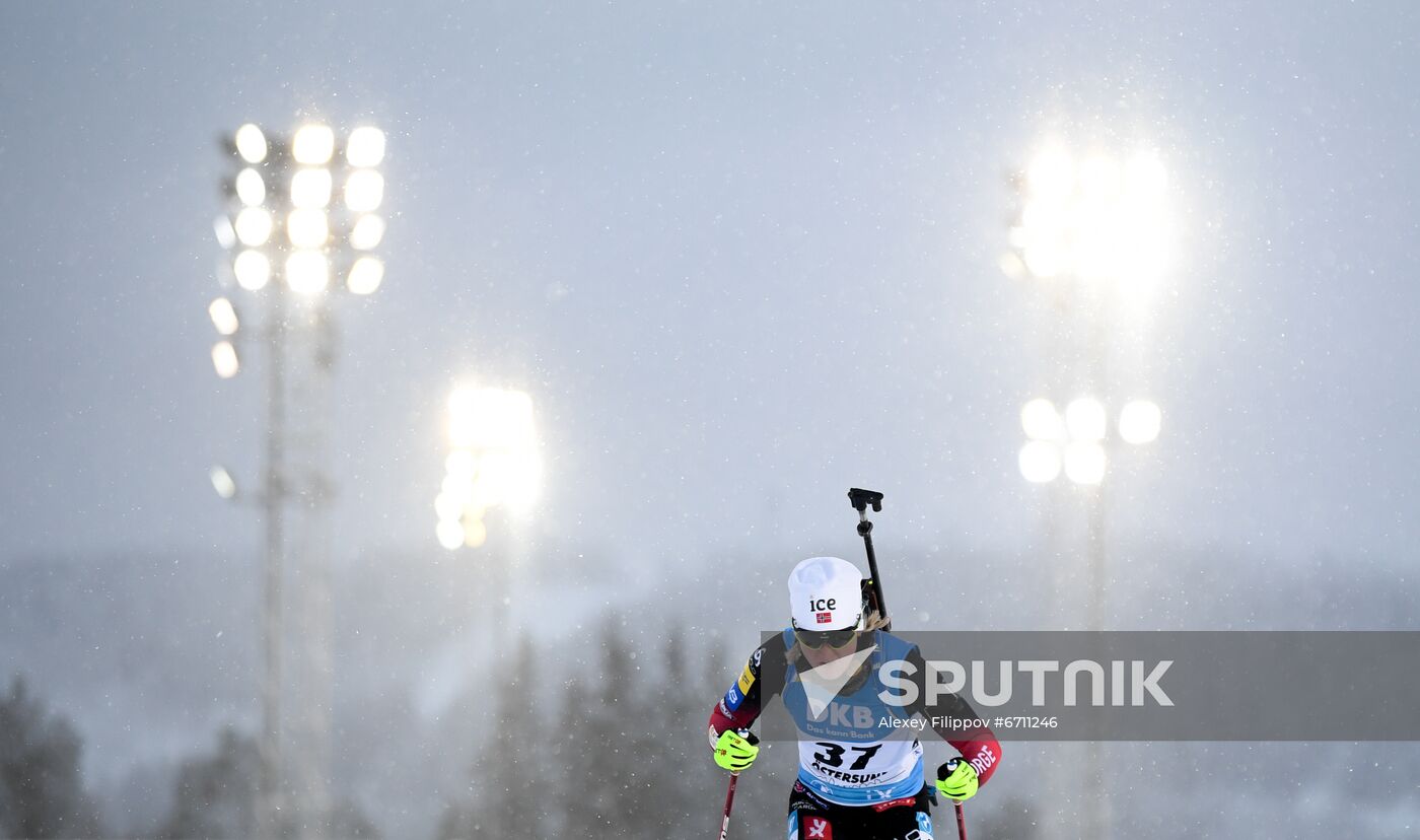 Sweden Biathlon World Cup Women