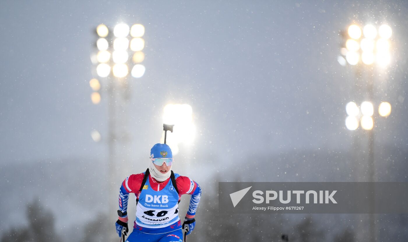 Sweden Biathlon World Cup Women