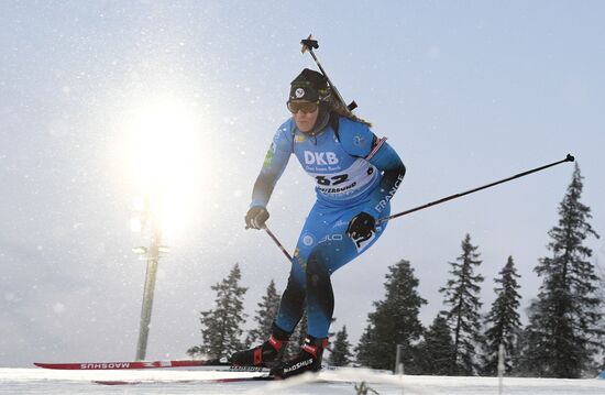 Sweden Biathlon World Cup Women