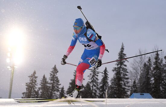 Sweden Biathlon World Cup Women