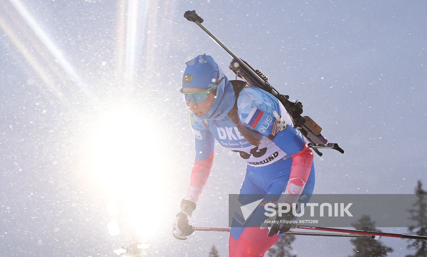 Sweden Biathlon World Cup Women