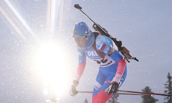 Sweden Biathlon World Cup Women