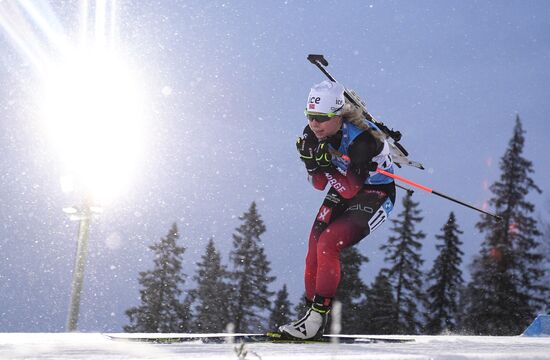 Sweden Biathlon World Cup Women