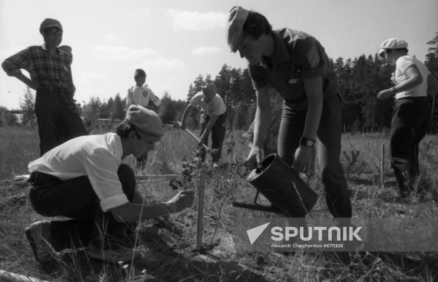 Gathering of school forestries in Udmurtia