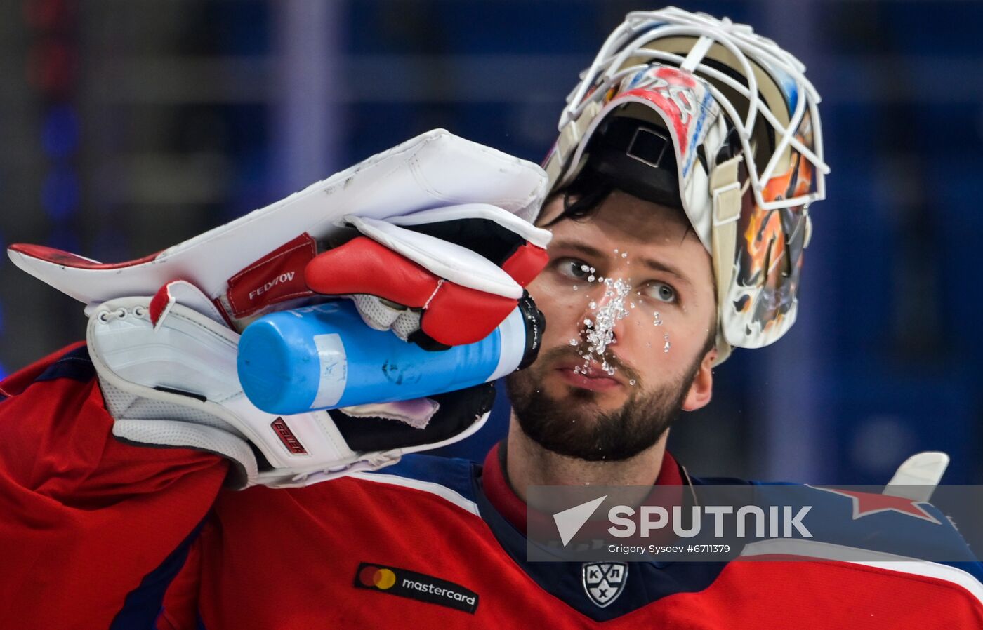 Russia Ice Hockey Kontinental League CSKA - Lokomotiv