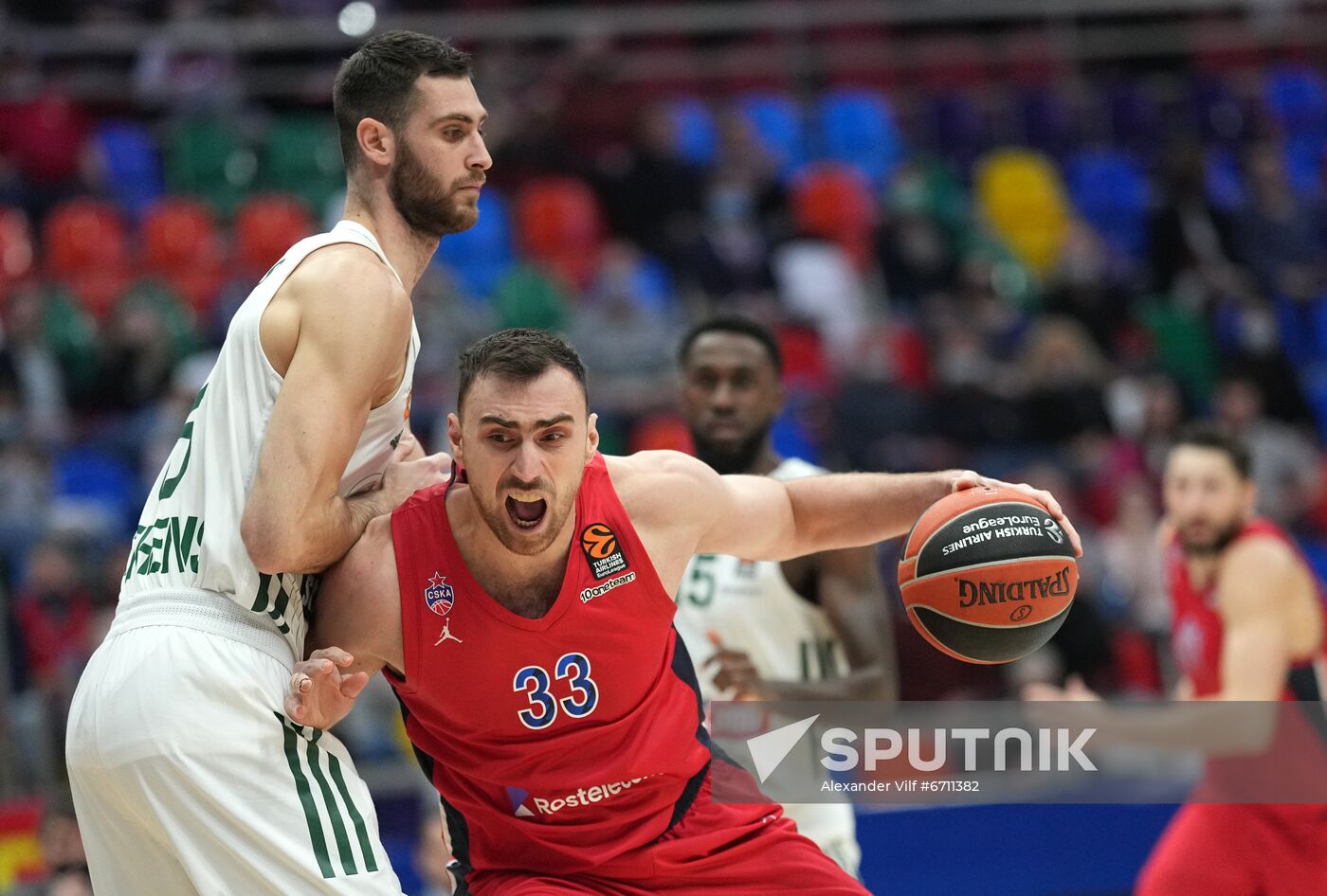 Russia Basketball Euroleague CSKA - Panathinaikos