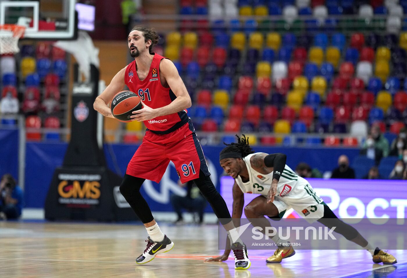 Russia Basketball Euroleague CSKA - Panathinaikos