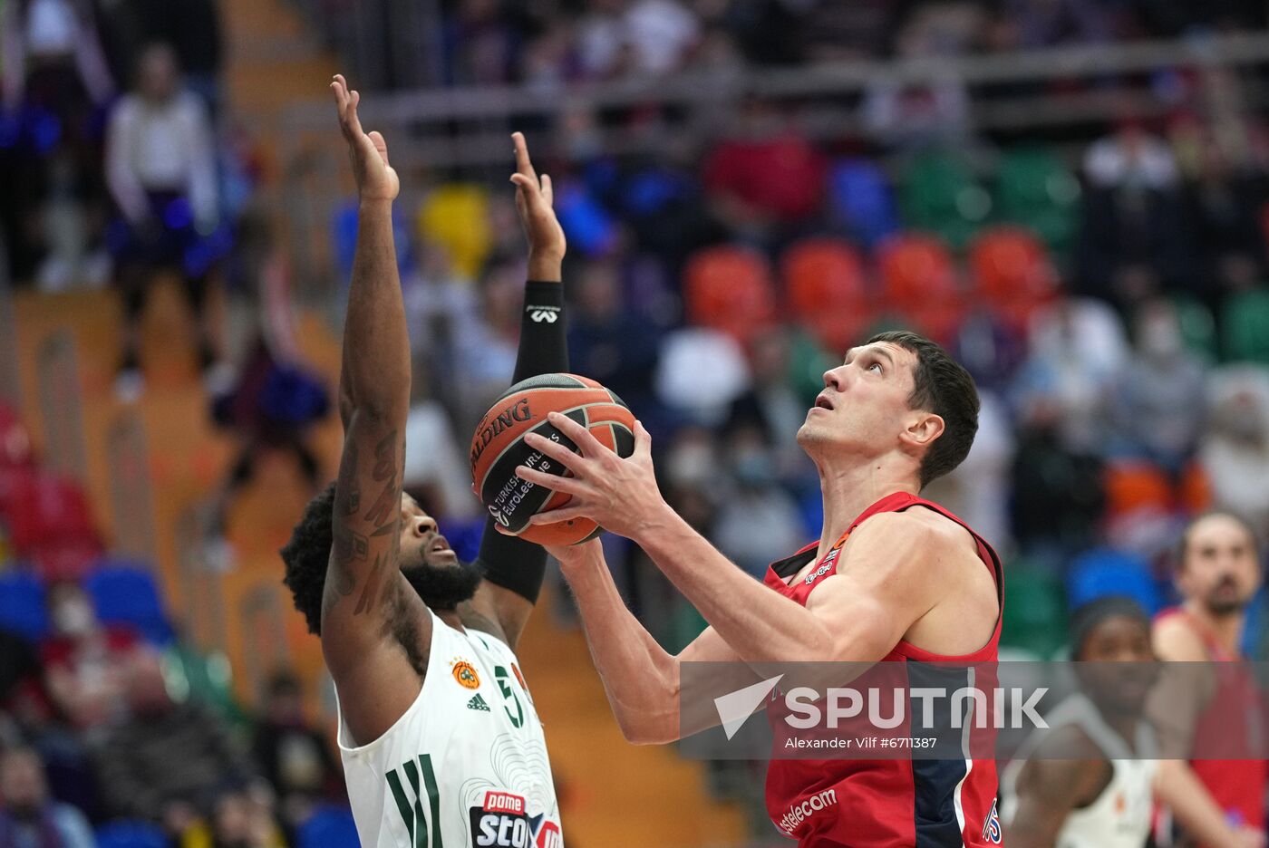 Russia Basketball Euroleague CSKA - Panathinaikos