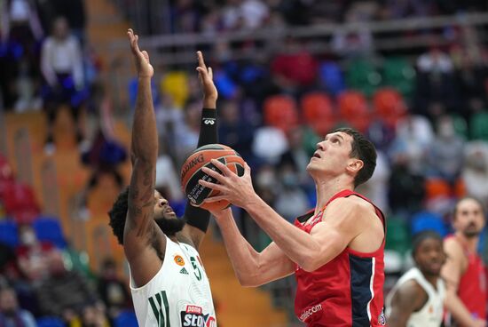 Russia Basketball Euroleague CSKA - Panathinaikos