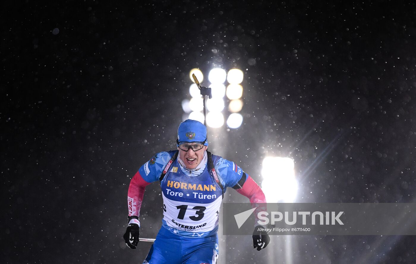 Sweden Biathlon World Cup Men