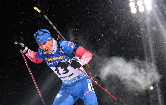 Sweden Biathlon World Cup Men