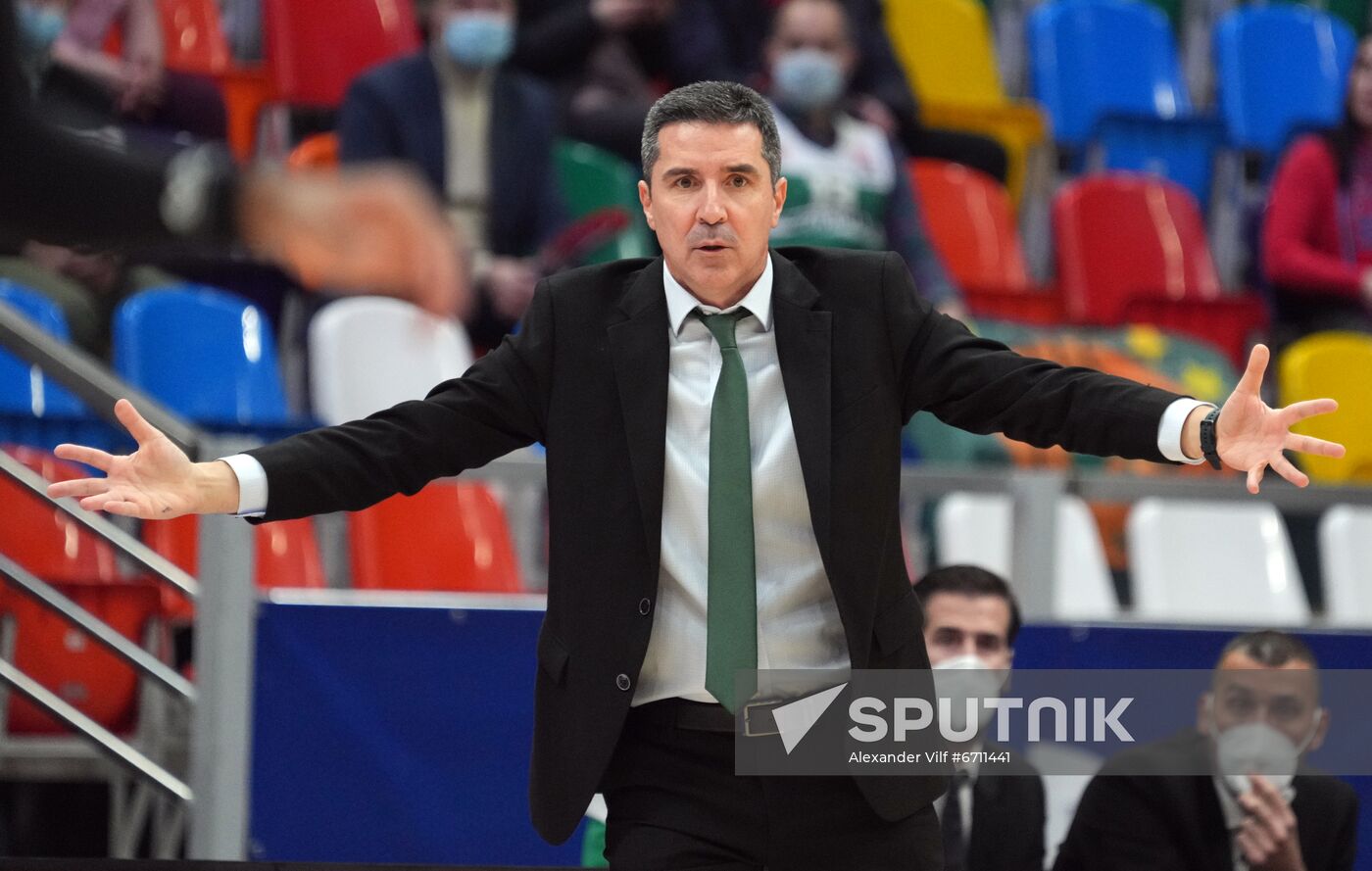 Russia Basketball Euroleague CSKA - Panathinaikos