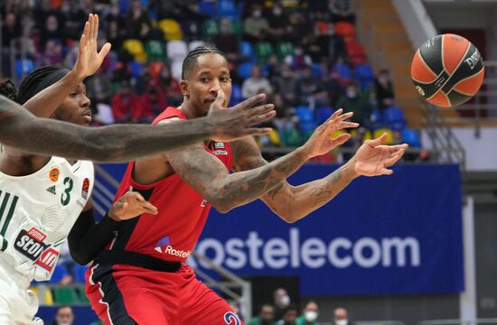 Russia Basketball Euroleague CSKA - Panathinaikos