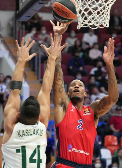 Russia Basketball Euroleague CSKA - Panathinaikos