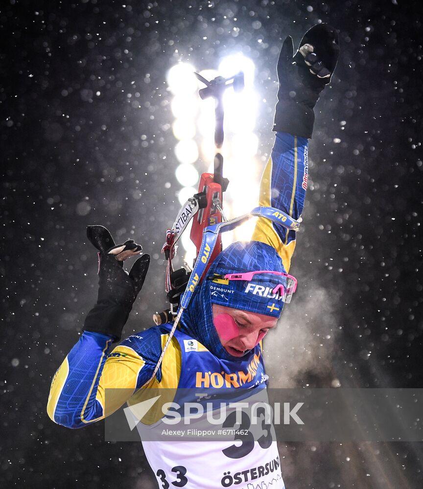 Sweden Biathlon World Cup Men