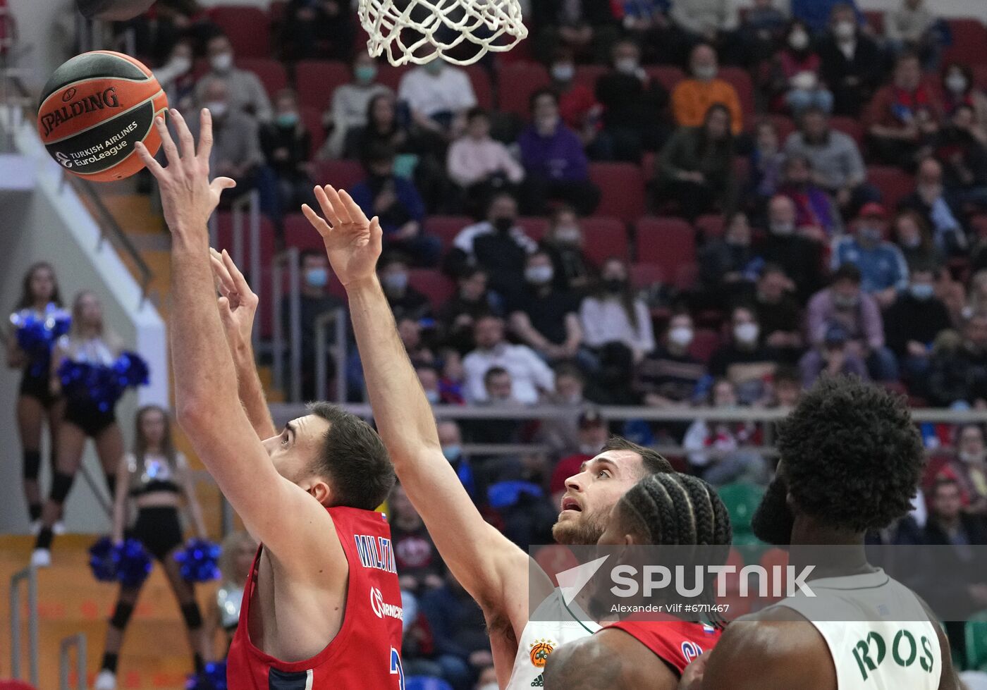 Russia Basketball Euroleague CSKA - Panathinaikos