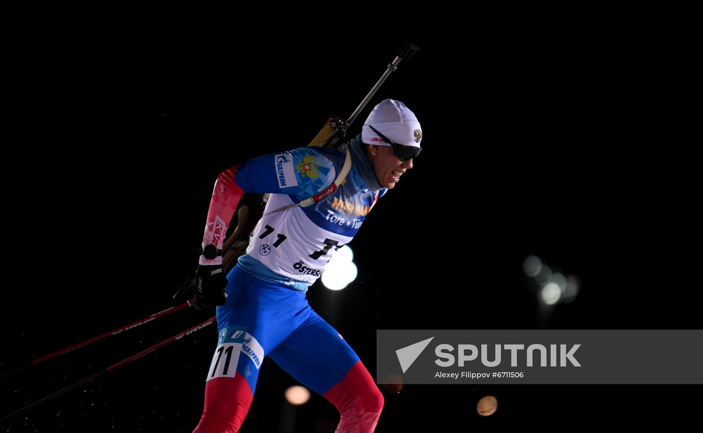 Sweden Biathlon World Cup Men