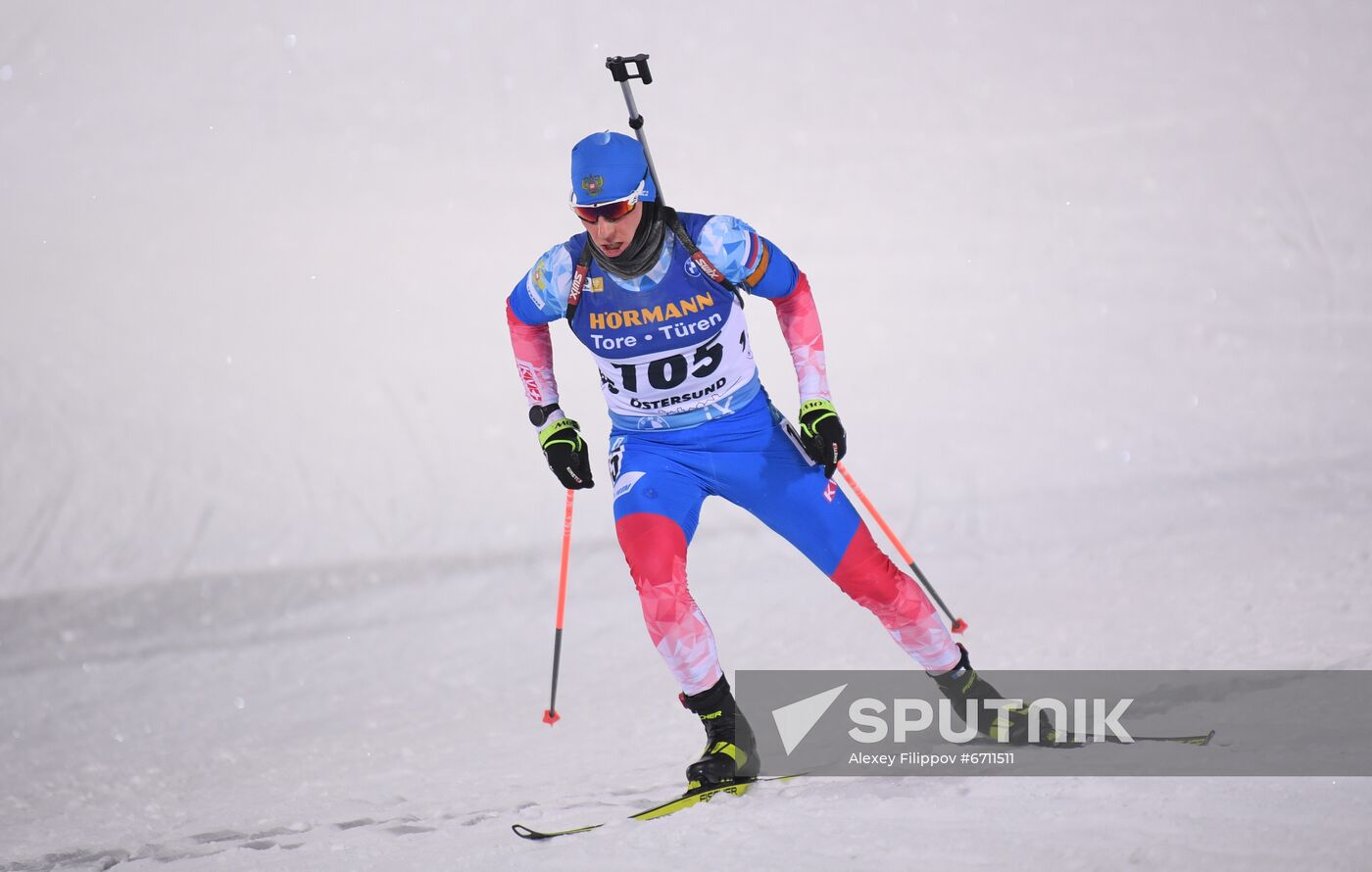 Sweden Biathlon World Cup Men