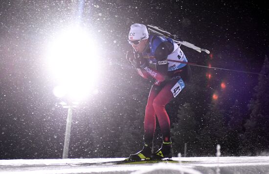 Sweden Biathlon World Cup Men