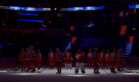 Russia Ice Hockey Kontinental League CSKA - Lokomotiv