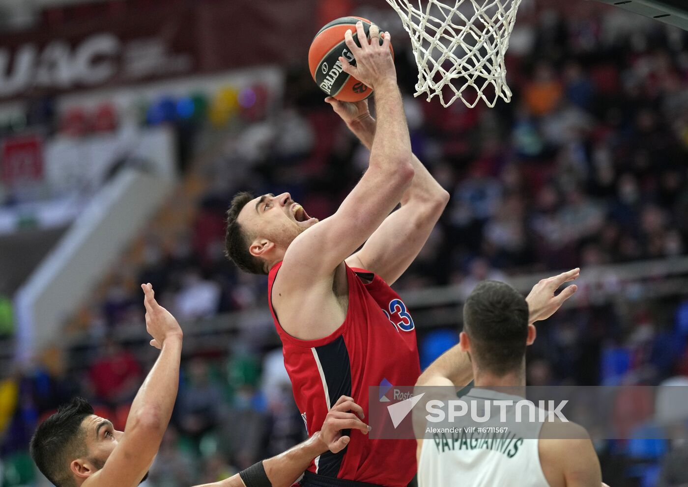 Russia Basketball Euroleague CSKA - Panathinaikos