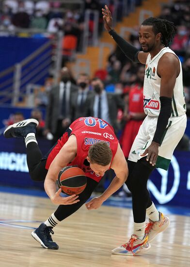 Russia Basketball Euroleague CSKA - Panathinaikos