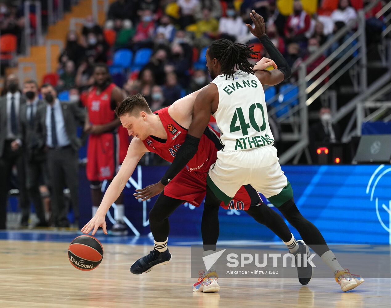 Russia Basketball Euroleague CSKA - Panathinaikos