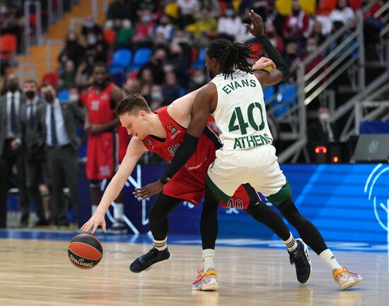 Russia Basketball Euroleague CSKA - Panathinaikos