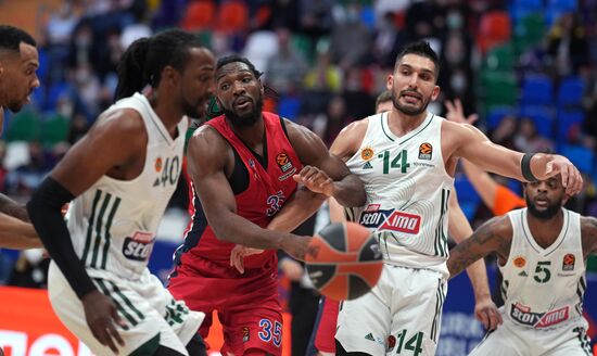 Russia Basketball Euroleague CSKA - Panathinaikos