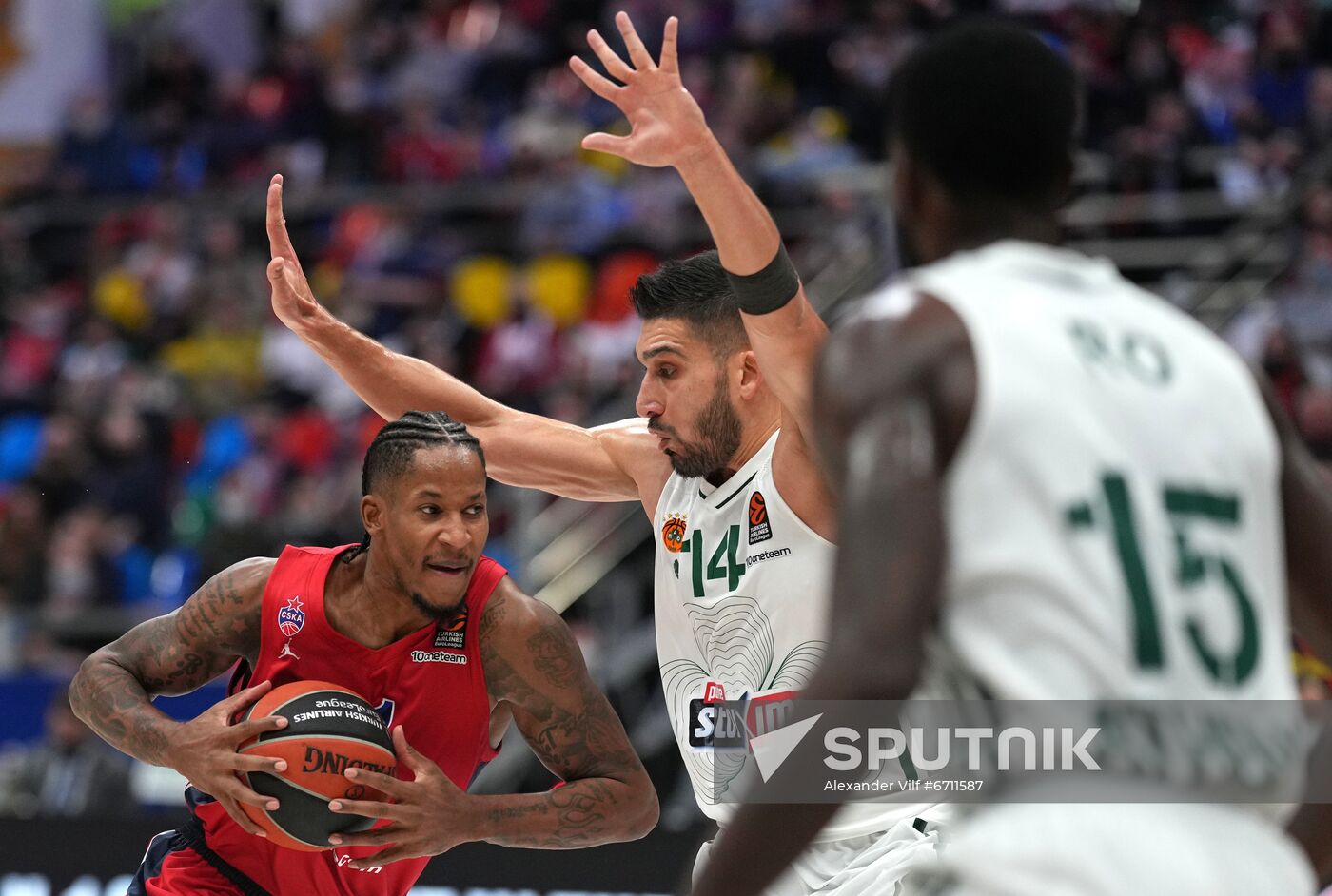 Russia Basketball Euroleague CSKA - Panathinaikos