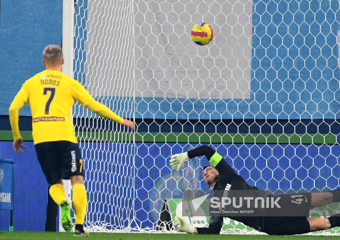 Russia Soccer Premier-League Zenit - Rostov