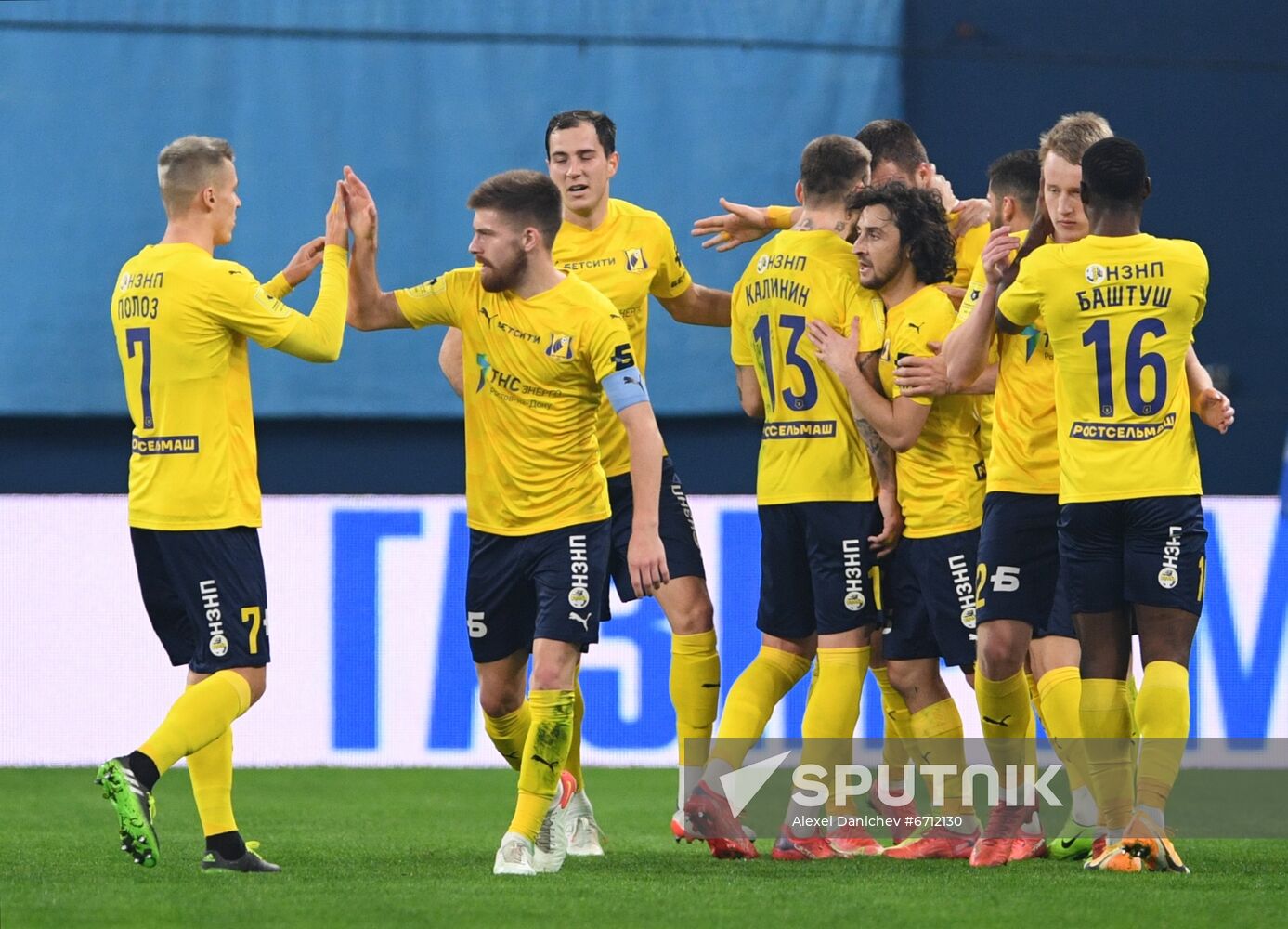 Russia Soccer Premier-League Zenit - Rostov