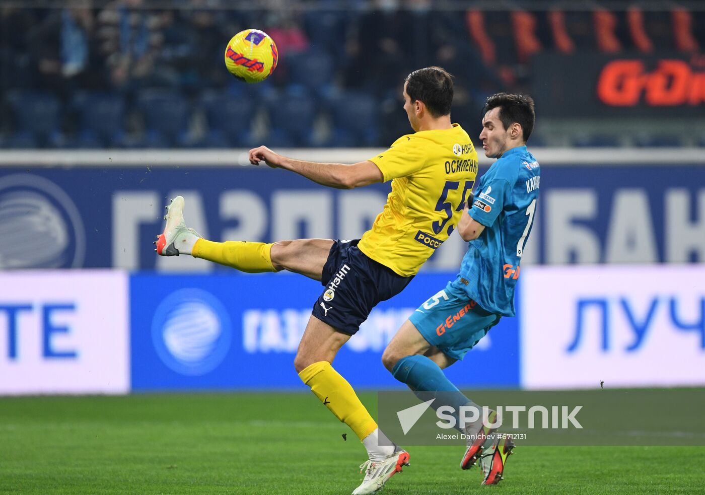 Russia Soccer Premier-League Zenit - Rostov