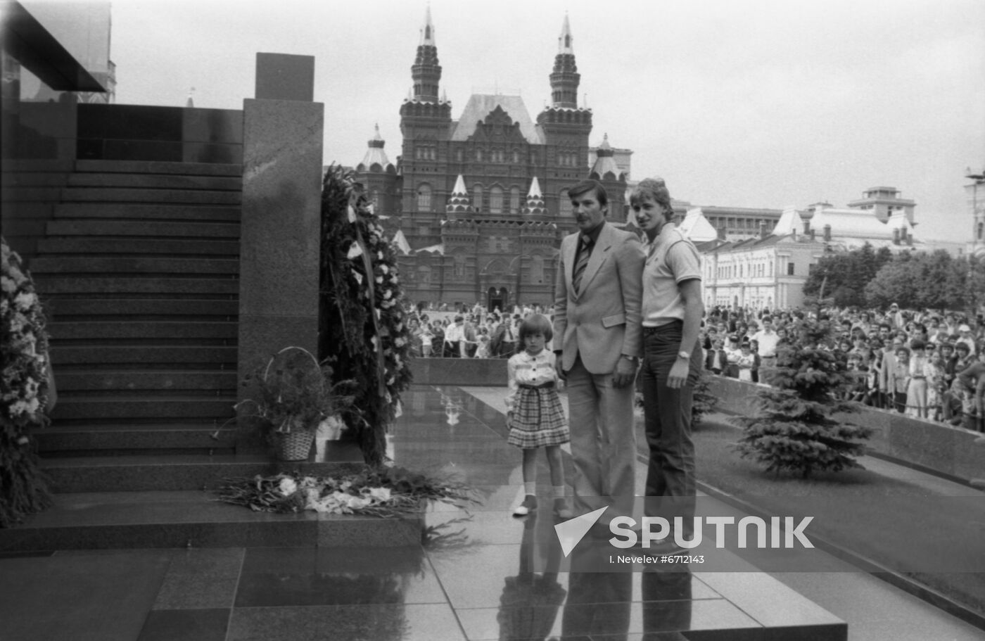 Canadian ice hockey player Wayne Gretzky in Moscow