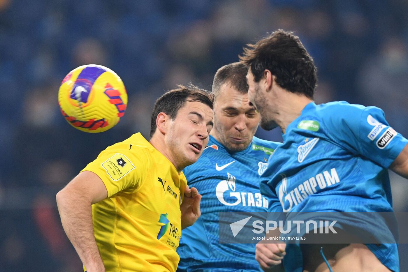 Russia Soccer Premier-League Zenit - Rostov