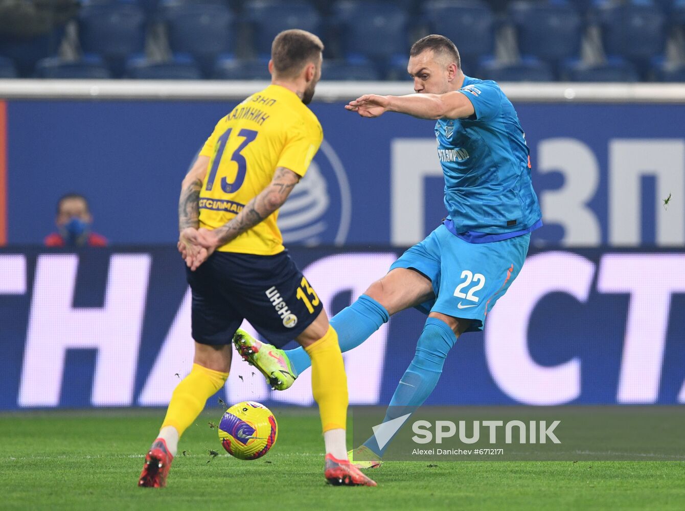 Russia Soccer Premier-League Zenit - Rostov