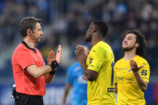 Russia Soccer Premier-League Zenit - Rostov