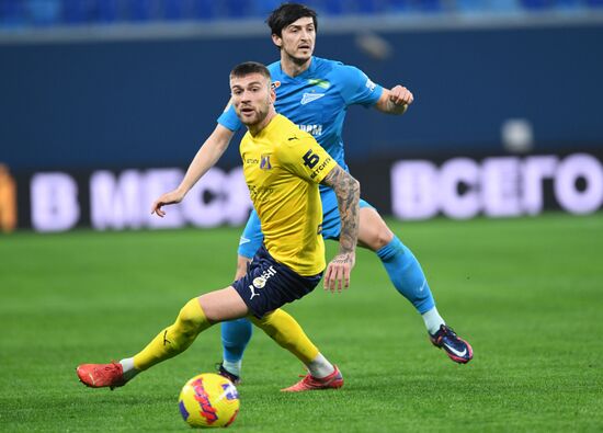 Russia Soccer Premier-League Zenit - Rostov