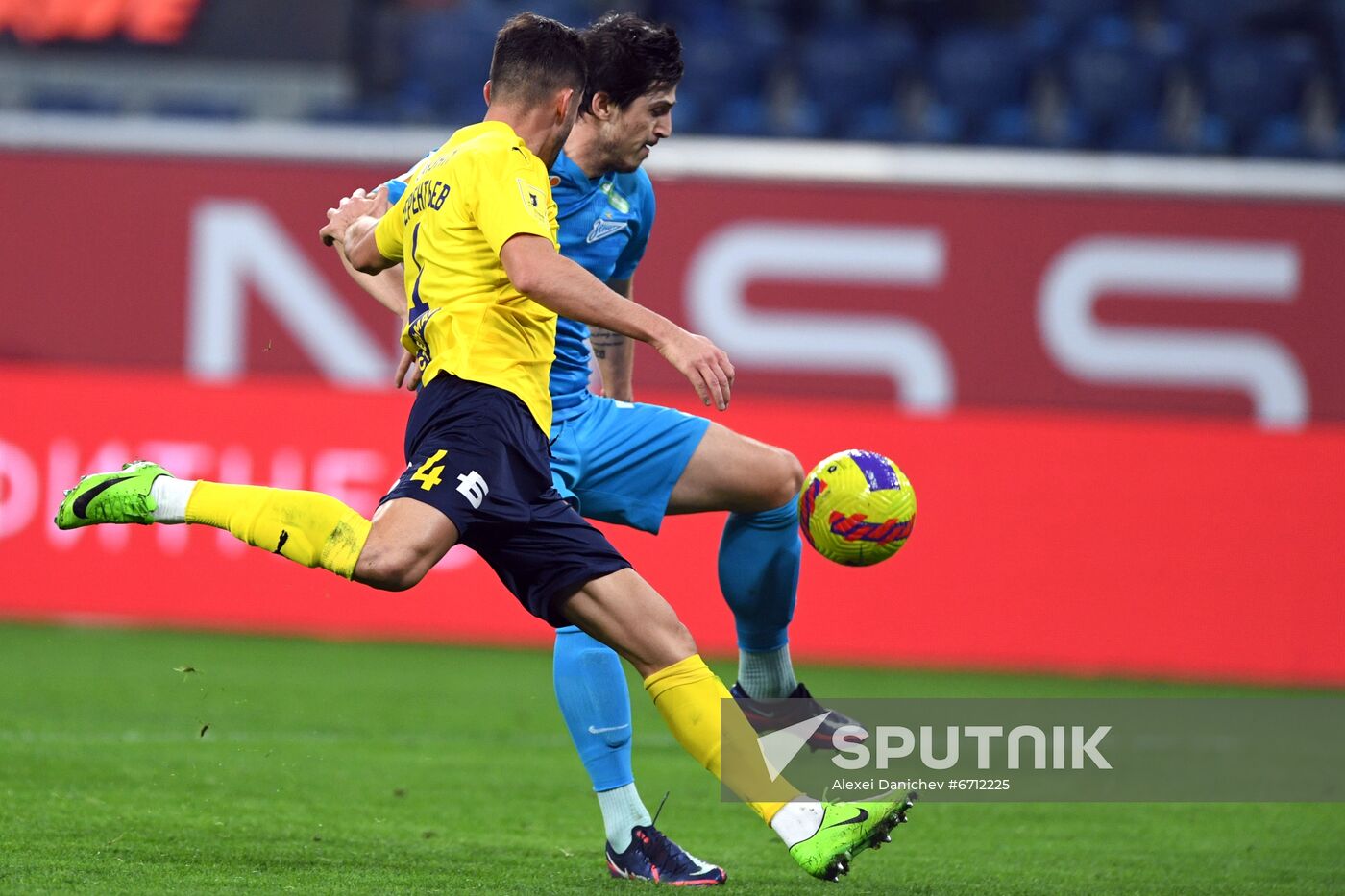 Russia Soccer Premier-League Zenit - Rostov
