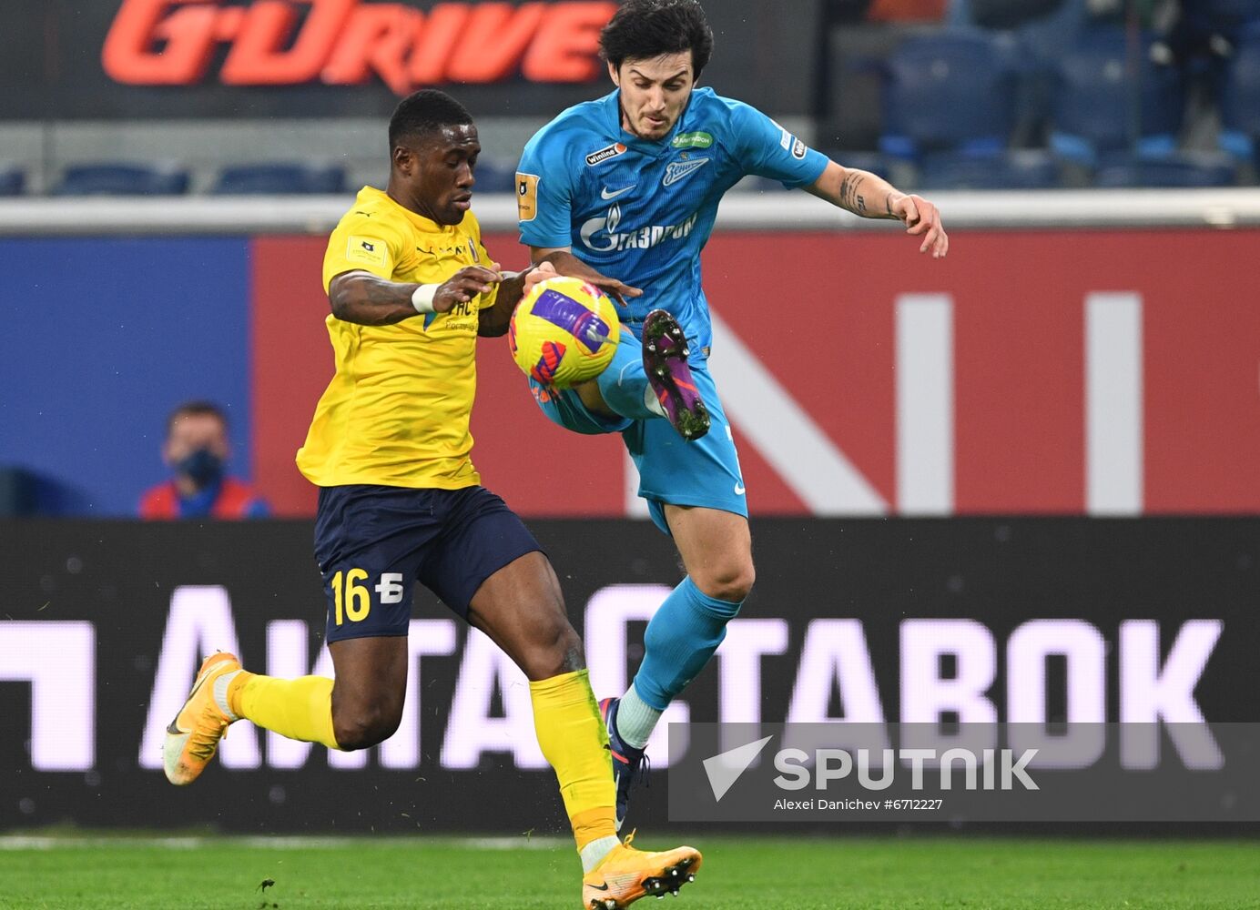 Russia Soccer Premier-League Zenit - Rostov