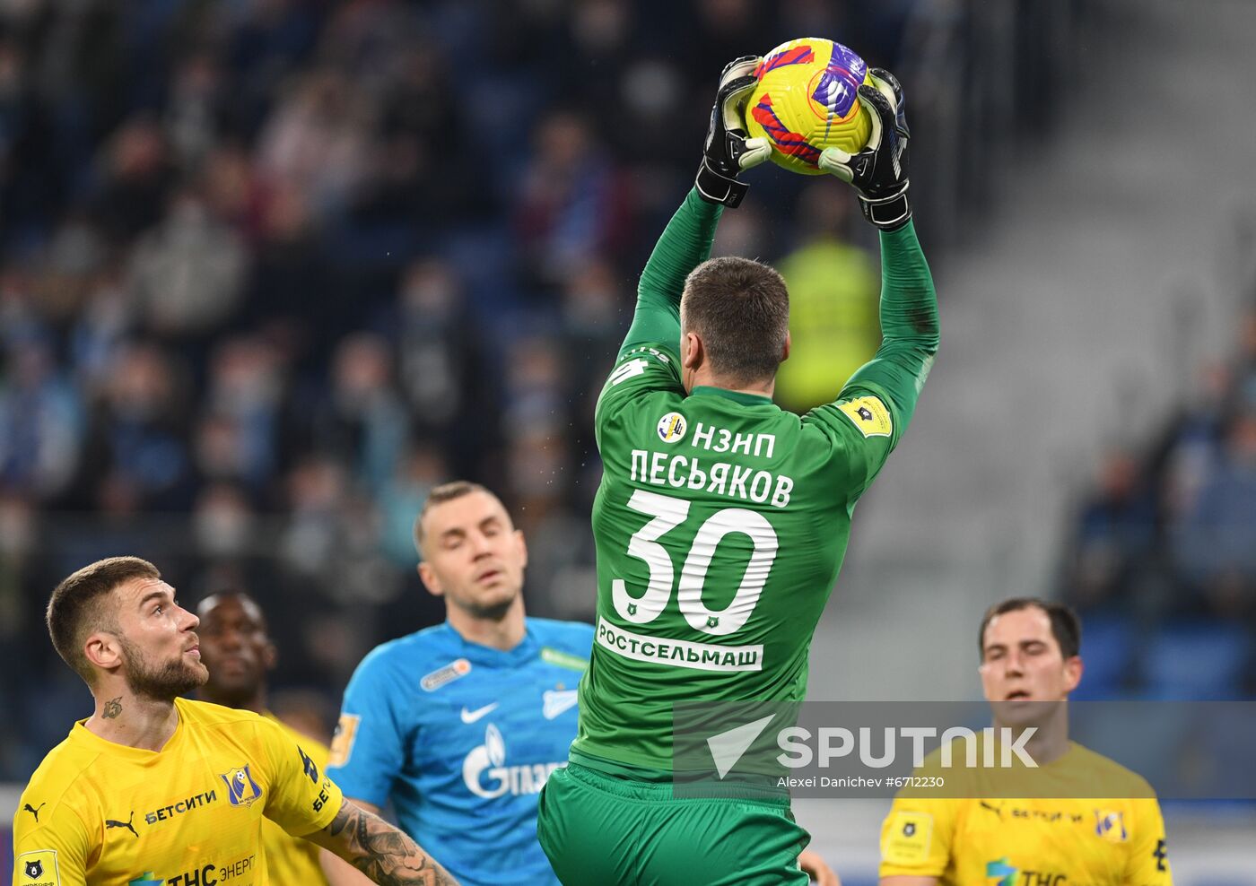 Russia Soccer Premier-League Zenit - Rostov