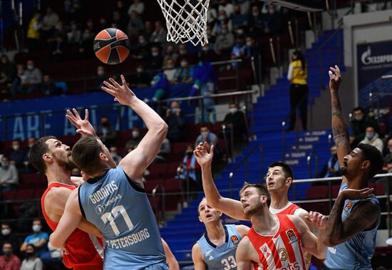 Russia Basketball Euroleague Zenit - Crvena Zvezda